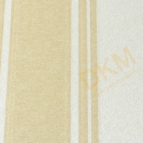 Alternative view of Decowall Royal Port 8802-01 Duvar Kağıdı Krem Simli Çizgili