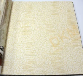 Decowall Royal Port 8813-01 Duvar Kağıdı Krem Simli Kendinden Desenli