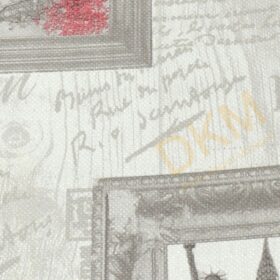 Alternative view of Decowall Royal Port 8816-02 Duvar Kağıdı Bej Simli Pop Art Desenli Mavi