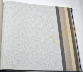 Som Vivo 33290-2 Duvar Kağıdı Açık Gri Kendinden Desenli