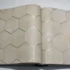 Som Vivo 33590-3 Duvar Kağıdı Açık Krem Geometrik Desenli