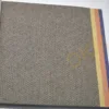 Som Vivo 33670-1 Duvar Kağıdı Koyu Kahve Simli Hasır Desenli