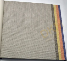 Som Vivo 33670-2 Duvar Kağıdı Açık Kahve Simli Hasır Desenli