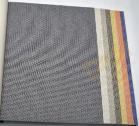 Som Vivo 33670-4 Duvar Kağıdı Koyu Gri Simli Hasır Desenli