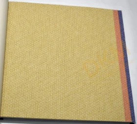 Som Vivo 33670-6 Duvar Kağıdı Sarı Simli Hasır Desenli