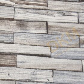 Alternative view of Som Vivo 33770-2 Duvar Kağıdı Kahverengi Taş Desenli Mavi