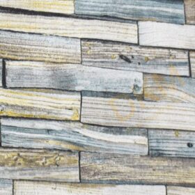 Alternative view of Som Vivo 33770-4 Duvar Kağıdı Mavi Taş Desenli Sarı