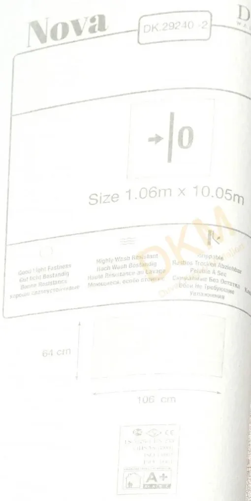 Duka Fashion dk.29240-2 Duvar Kağıdı 10m² - Görsel 3
