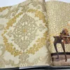 AdaWall Ephes 6802-4 Damask büyük, Simli Duvar Kağıdı 10m²