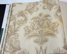 AdaWall Ephes 6808-1 Damask büyük, Simli Duvar Kağıdı 10m²
