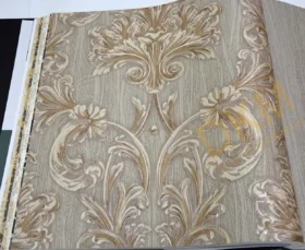 AdaWall Ephes 6808-3 Damask büyük, Simli Duvar Kağıdı 10m²