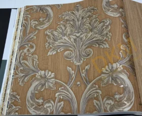 AdaWall Ephes 6808-4 Damask büyük, Simli Duvar Kağıdı 10m²