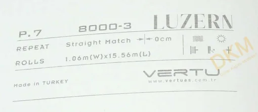 Vertu Luzern 8000-3 Yatay çizgili Duvar Kağıdı 16m² - Görsel 3