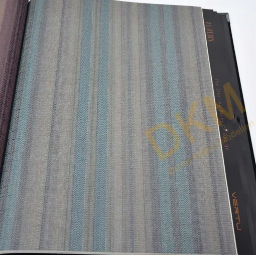Vertu Luzern 8003-8 İnce şerit çizgili Duvar Kağıdı 16m²
