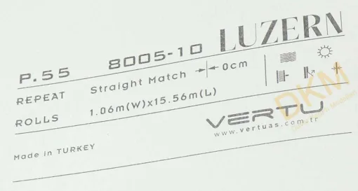 Vertu Luzern 8005-10 Hasır Duvar Kağıdı 16m² - Görsel 3