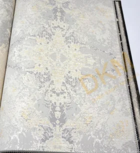 İthal Afra 8023-8 80238 Eskitme damask Duvar Kağıdı 16m²