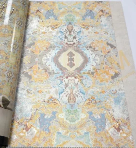 İthal Afra 8052-A 8052A Damask büyük Duvar Kağıdı 16m²