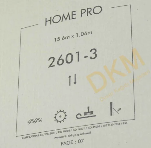 Ankawall Home Pro 2601-3 İnce çizgili Duvar Kağıdı 16m² - Görsel 3