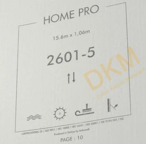 Ankawall Home Pro 2601-5 İnce çizgili Duvar Kağıdı 16m² - Görsel 3