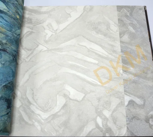 Duka Messy Dk.306-02 Dalgalı Duvar Kağıdı 10m²