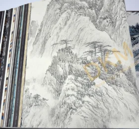 Duka Messy Dk.308-01 Ağaç Duvar Kağıdı 10m²