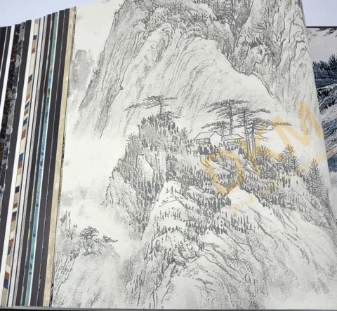 Duka Messy Dk.308-01 Ağaç Duvar Kağıdı 10m²