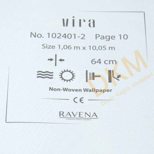 Ravena Vira 102401-2 Tüy Duvar Kağıdı 10m² - Görsel 3