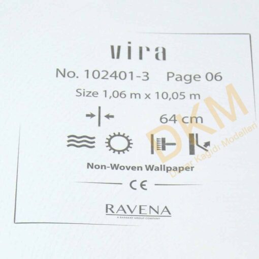 Ravena Vira 102401-3 Tüy Duvar Kağıdı 10m² - Görsel 3