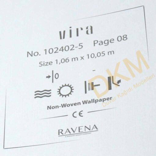 Ravena Vira 102402-5 Düz kumaş Duvar Kağıdı 10m² - Görsel 3