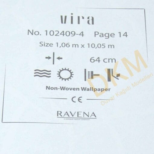 Ravena Vira 102409-4 Damarlı çizgili Duvar Kağıdı 10m² - Görsel 3