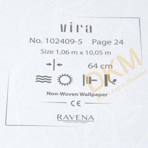 Ravena Vira 102409-5 Damarlı çizgili Duvar Kağıdı 10m² - Görsel 3