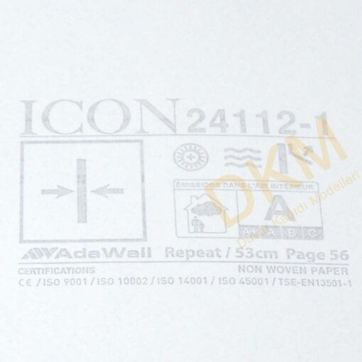 AdaWall Icon 24112-1 Tek renk alacalı  Duvar Kağıdı 16m² - Görsel 3