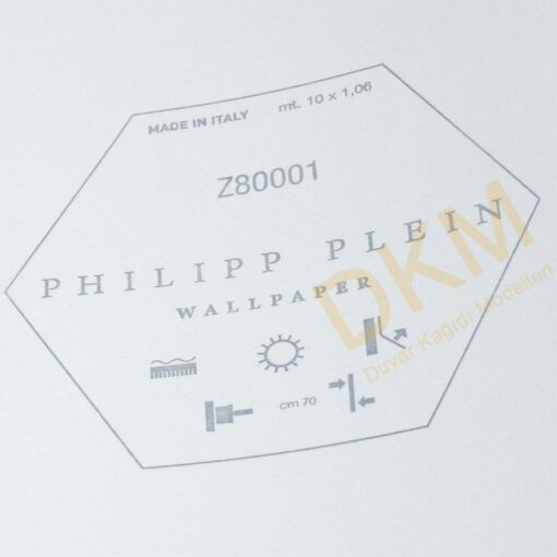 İthal Phillipp Plein Z81-1 Z80001 Geometrik şekiller Duvar Kağıdı 10m² - Görsel 3