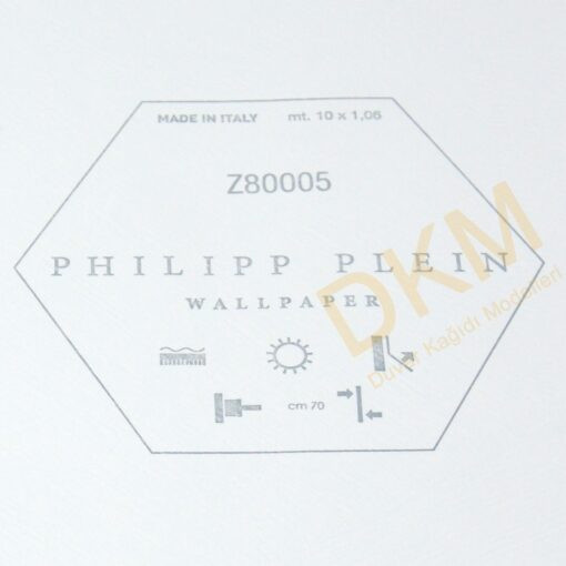 İthal Phillipp Plein Z81-5 Z80005 Geometrik şekiller Duvar Kağıdı 10m² - Görsel 3