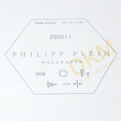 İthal Phillipp Plein Z82-1 Z80011 Çiçek yaprak Duvar Kağıdı 10m² - Görsel 3