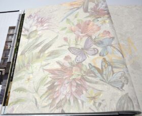 İthal Phillipp Plein Z82-1 Z80015 Çiçek yaprak Duvar Kağıdı 10m²