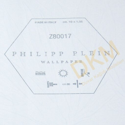İthal Phillipp Plein Z82-1 Z80017 Çiçek yaprak Duvar Kağıdı 10m² - Görsel 3