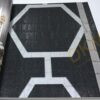 İthal Phillipp Plein Z84-1 Z80024 Geometrik şekiller Duvar Kağıdı 10m²