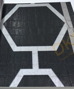 İthal Phillipp Plein Z84-1 Z80024 Geometrik şekiller Duvar Kağıdı 10m²