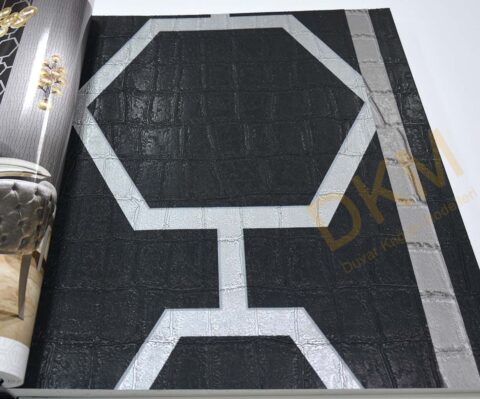 İthal Phillipp Plein Z84-1 Z80024 Geometrik şekiller Duvar Kağıdı 10m²