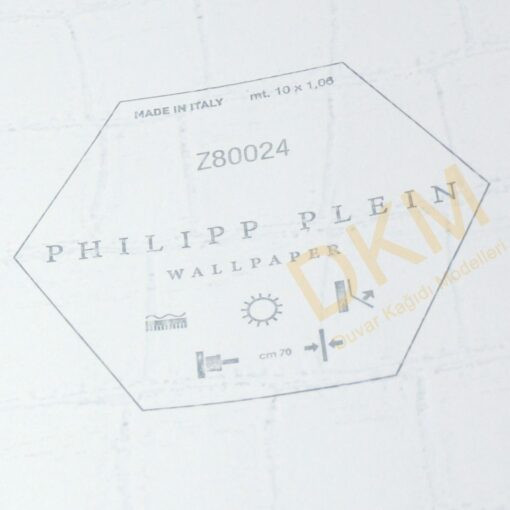İthal Phillipp Plein Z84-1 Z80024 Geometrik şekiller Duvar Kağıdı 10m² - Görsel 3
