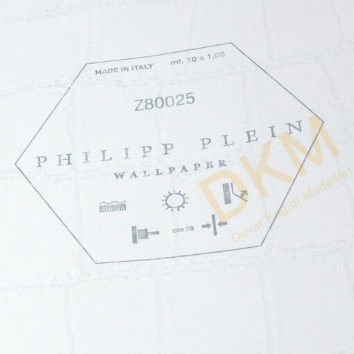 İthal Phillipp Plein Z85-1 Z80025 Geometrik şekiller Duvar Kağıdı 10m² - Görsel 3