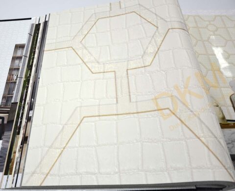 İthal Phillipp Plein Z84-1 Z80028 Geometrik şekiller Duvar Kağıdı 10m²