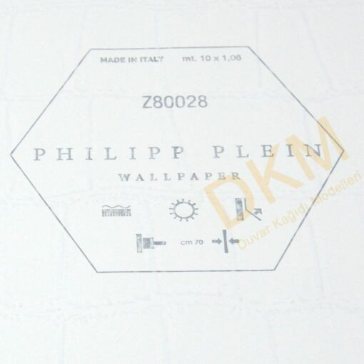 İthal Phillipp Plein Z84-1 Z80028 Geometrik şekiller Duvar Kağıdı 10m² - Görsel 3