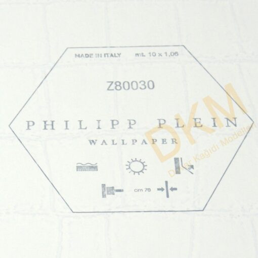 İthal Phillipp Plein Z84-1 Z80030 Geometrik şekiller Duvar Kağıdı 10m² - Görsel 3