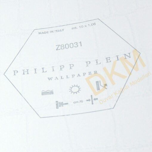 İthal Phillipp Plein Z85-1 Z80031 Geometrik şekiller Duvar Kağıdı 10m² - Görsel 3