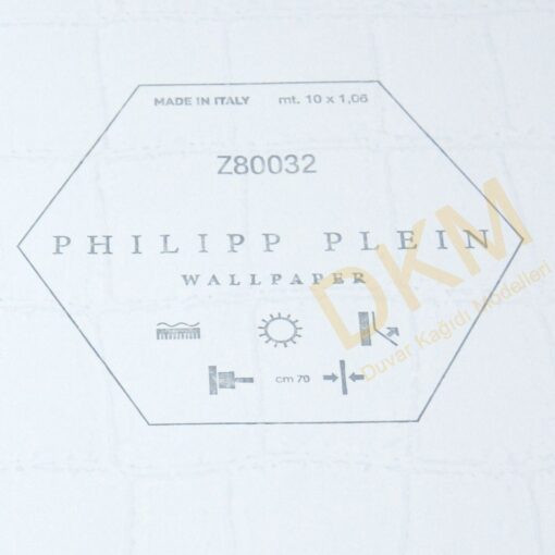 İthal Phillipp Plein Z85-1 Z80032 Geometrik şekiller Duvar Kağıdı 10m² - Görsel 3