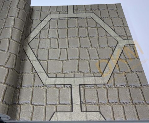 İthal Phillipp Plein Z84-1 Z80033 Geometrik şekiller Duvar Kağıdı 10m²