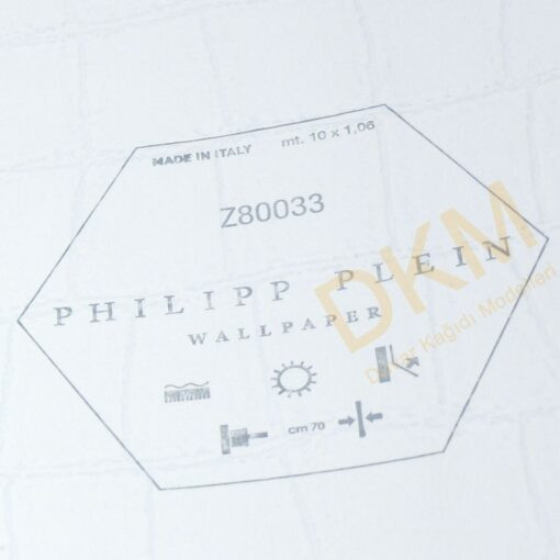 İthal Phillipp Plein Z84-1 Z80033 Geometrik şekiller Duvar Kağıdı 10m² - Görsel 3