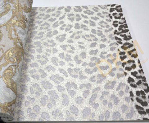 İthal Phillipp Plein Z87-1 Z80044 Deri Duvar Kağıdı 10m²